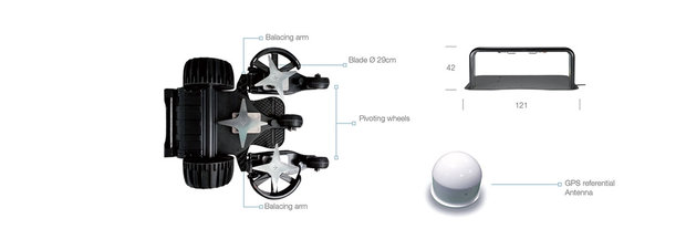 RoboHome Wiper YARD 301