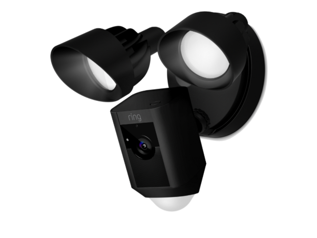 RoboHome Ring Floodlight Cam zwart