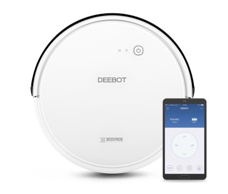 RoboHome ECOVACS Deebot 600 robotstofzuiger