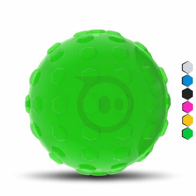 Green cover for Sphero robot balls