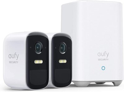 EufyCam2C 2K - 2 cameras and 1 base station