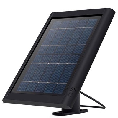 Ring solar panel black