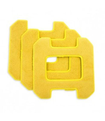 HOBOT 268 / 288 / 298 yellow microfiber pads